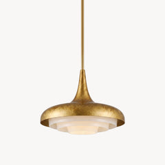Harlan Opal Tiered Pendant Light