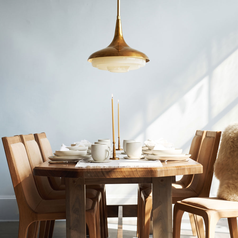 Harlan Opal Tiered Pendant Light – detail 4