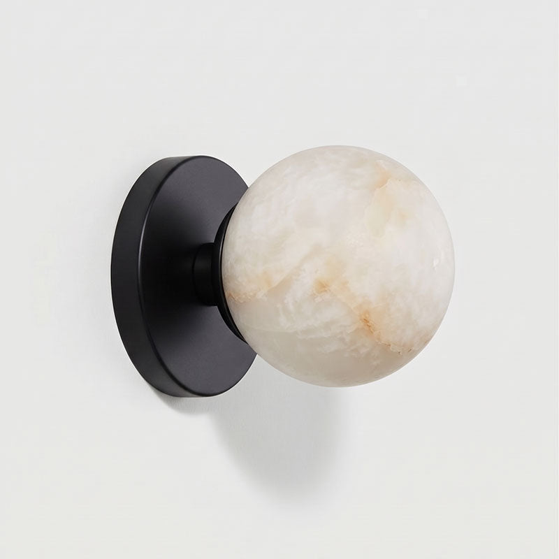 Harris Alabaster Globe Wall Sconce – detail 17
