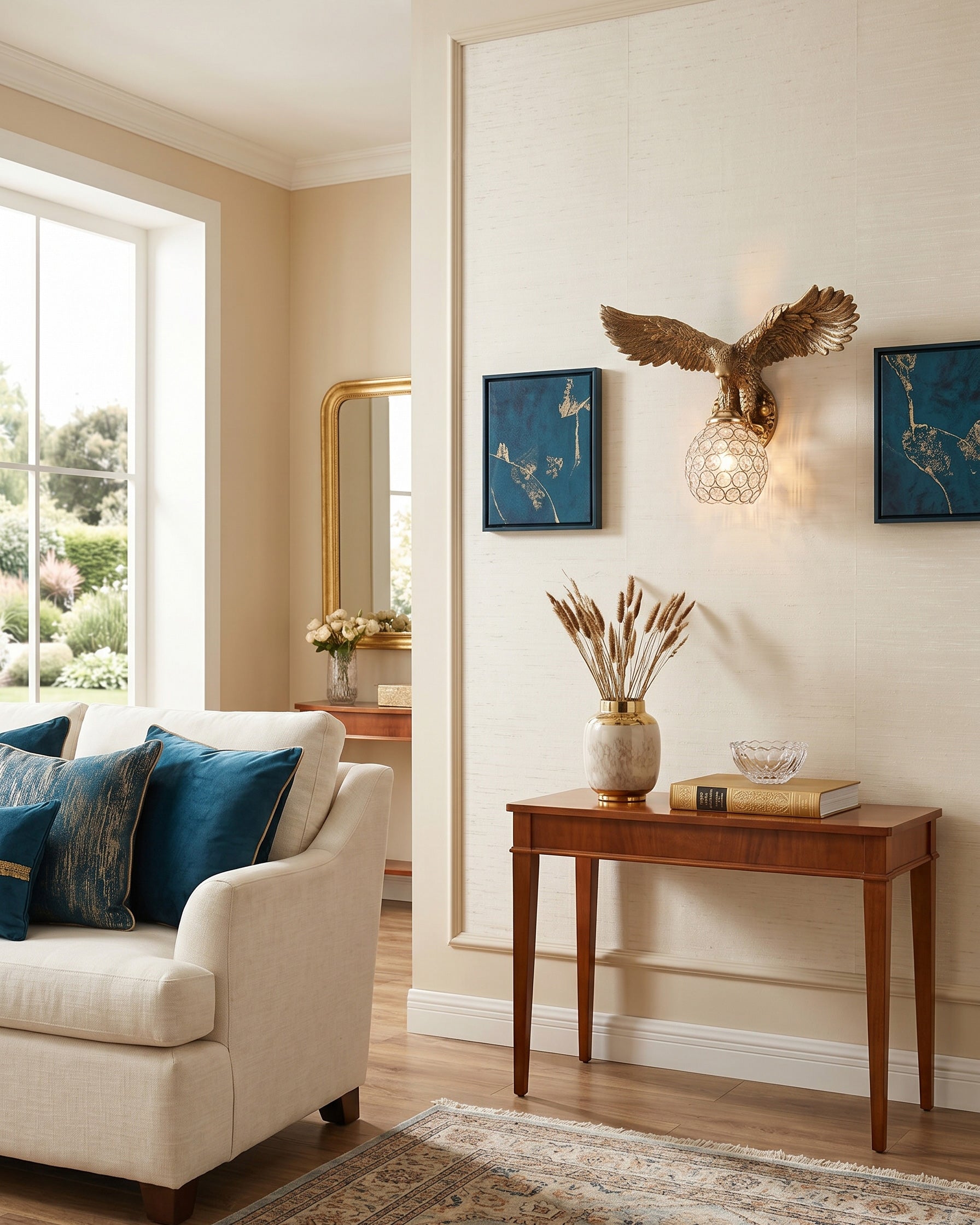 Harrison Eagle Wings Wall Sconce