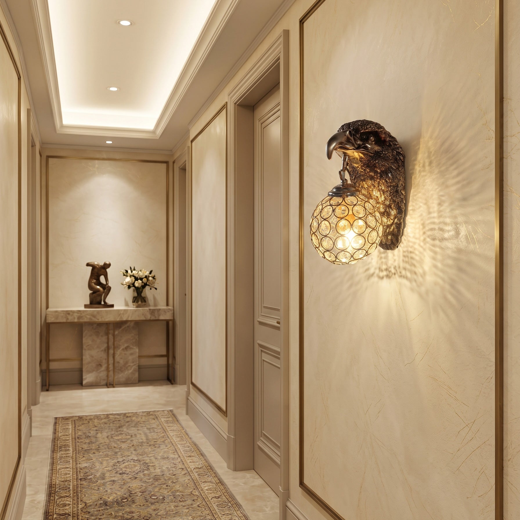 Harrison Eagle Wings Wall Sconce