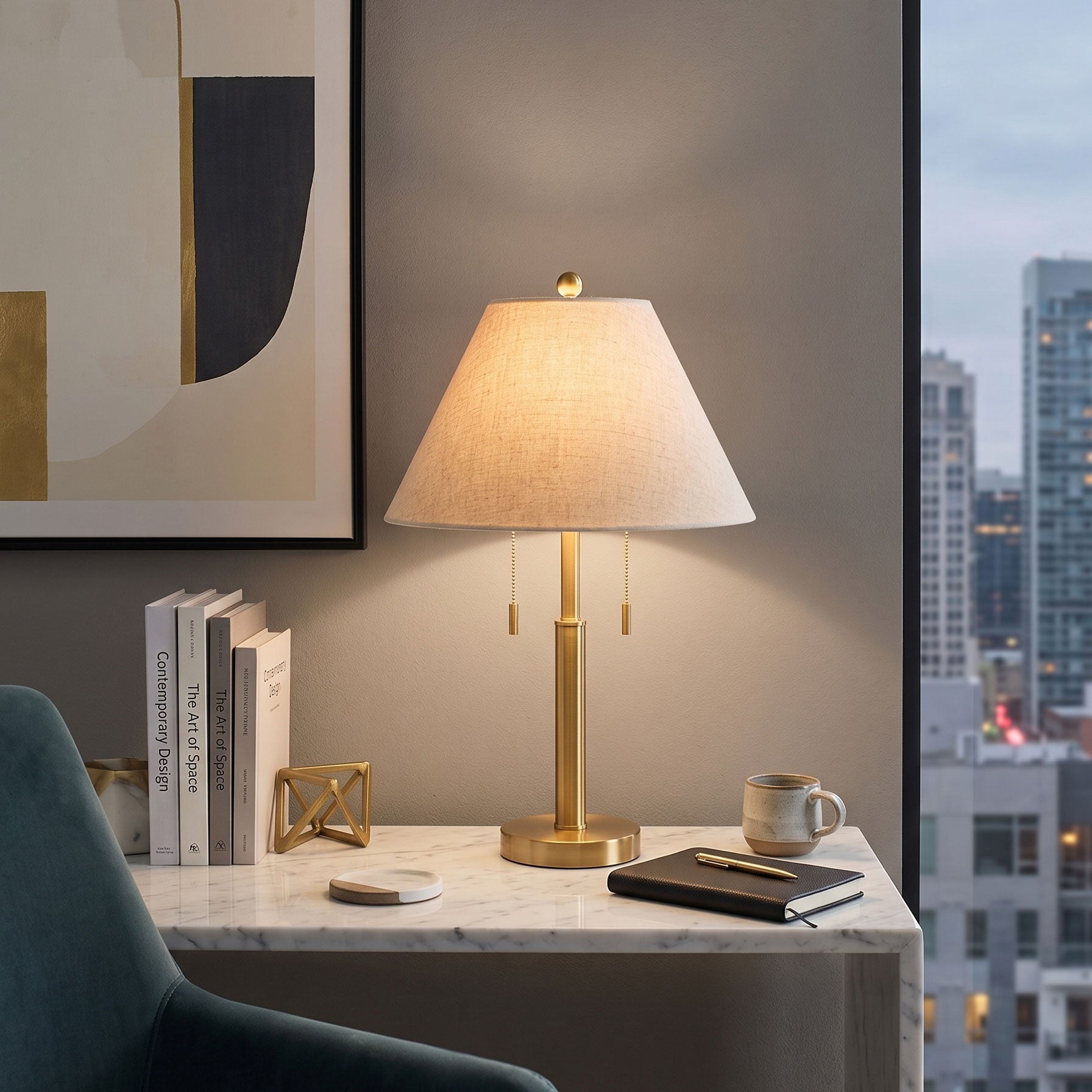 Hattie Tapered Shade Table Lamp