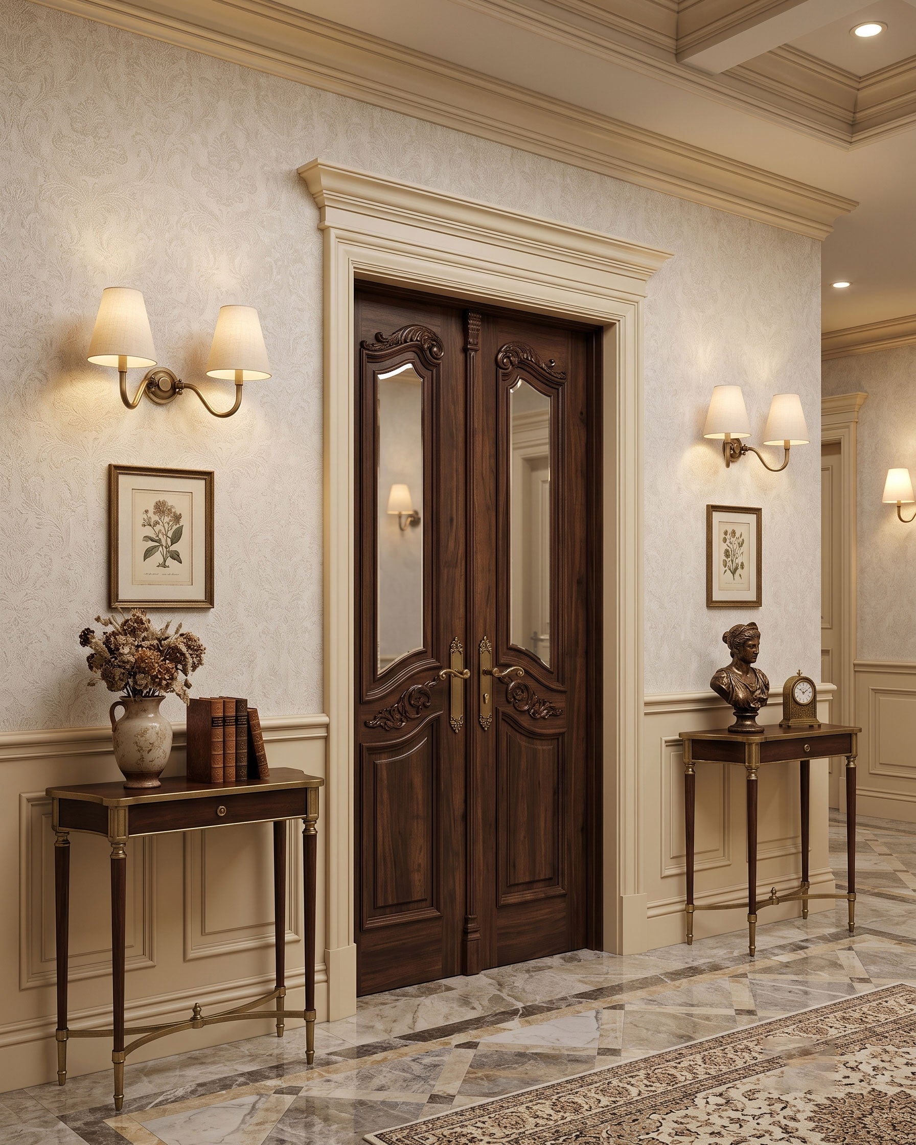 Hicks Double Wall Sconce