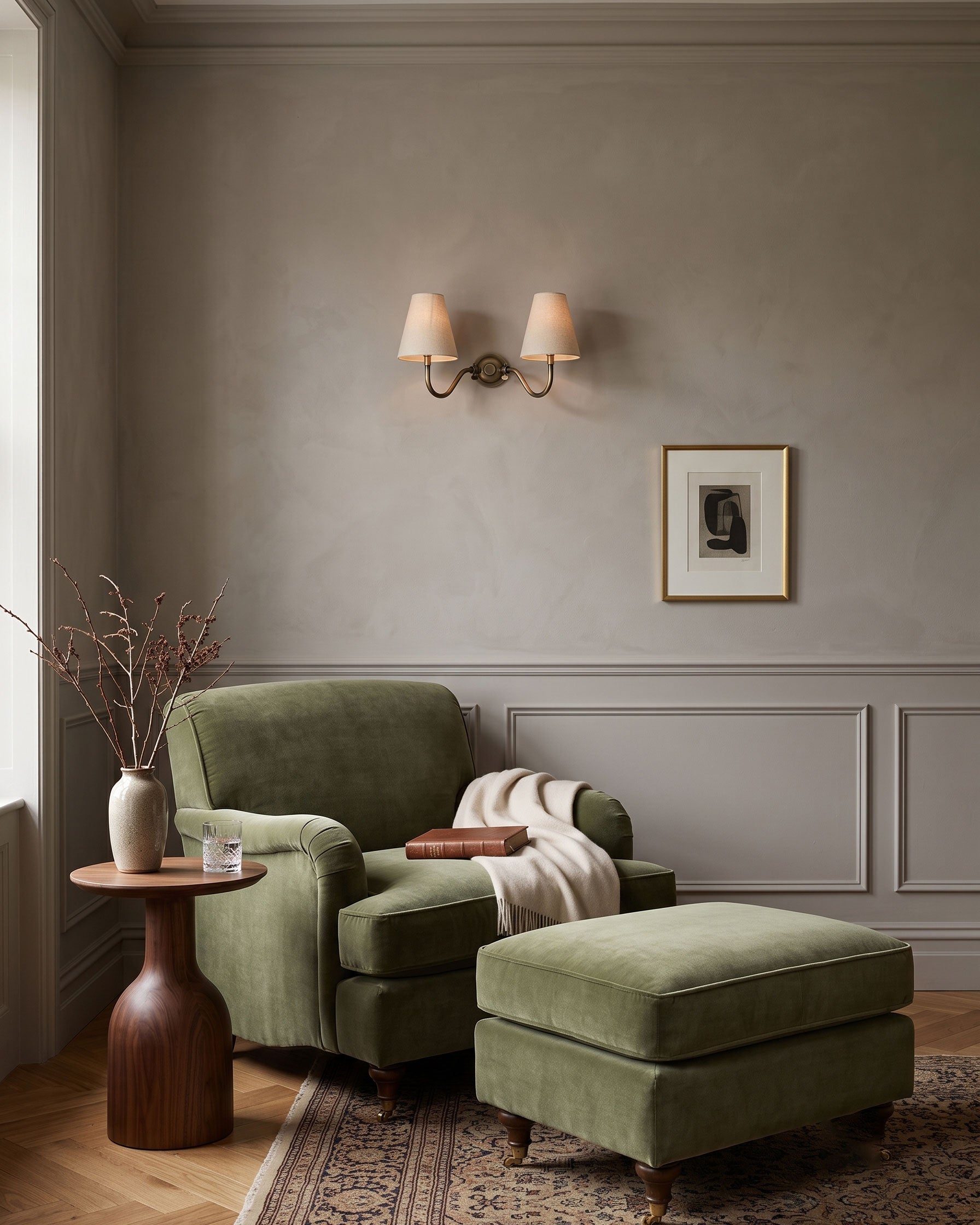 Hicks Double Wall Sconce