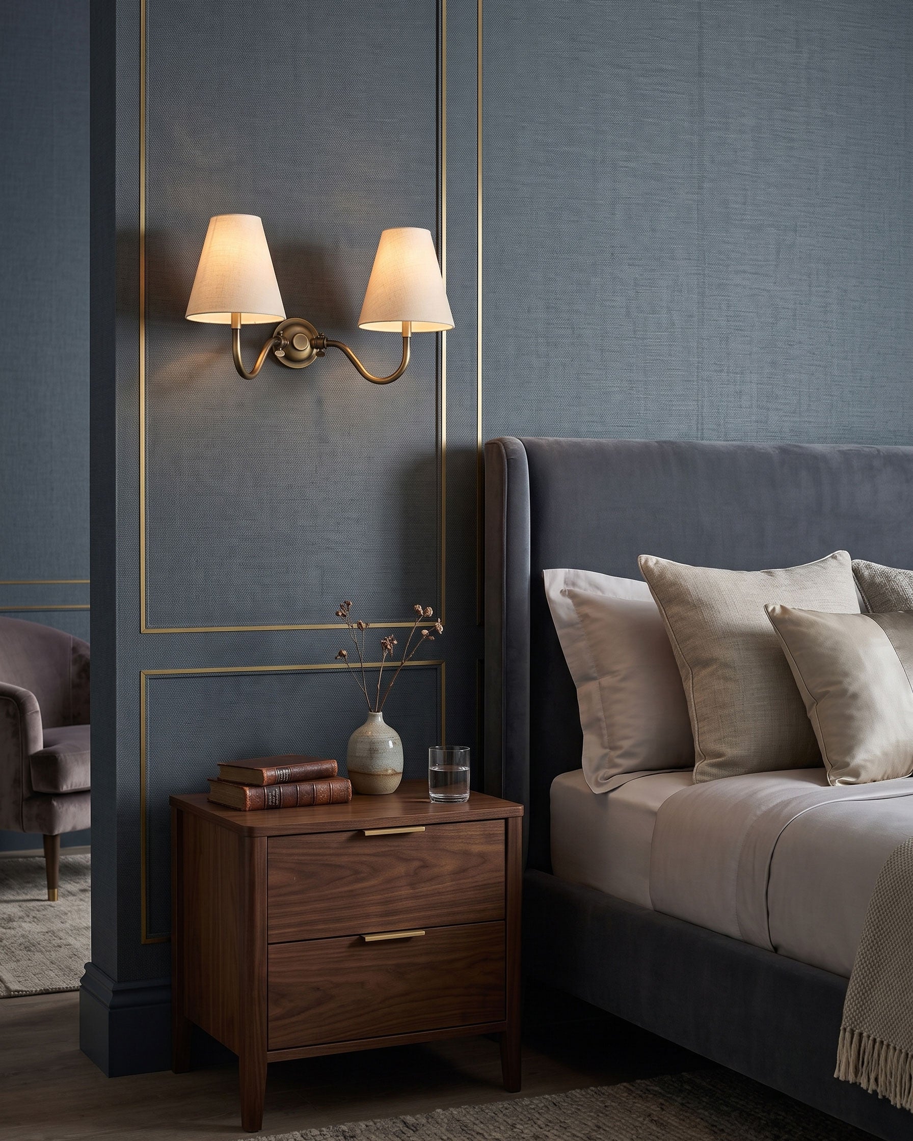 Hicks Double Wall Sconce