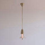 Cobre y cristal transparente