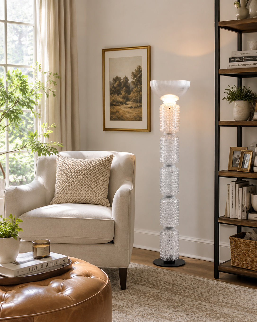 Hollis Textured Floor Lamp