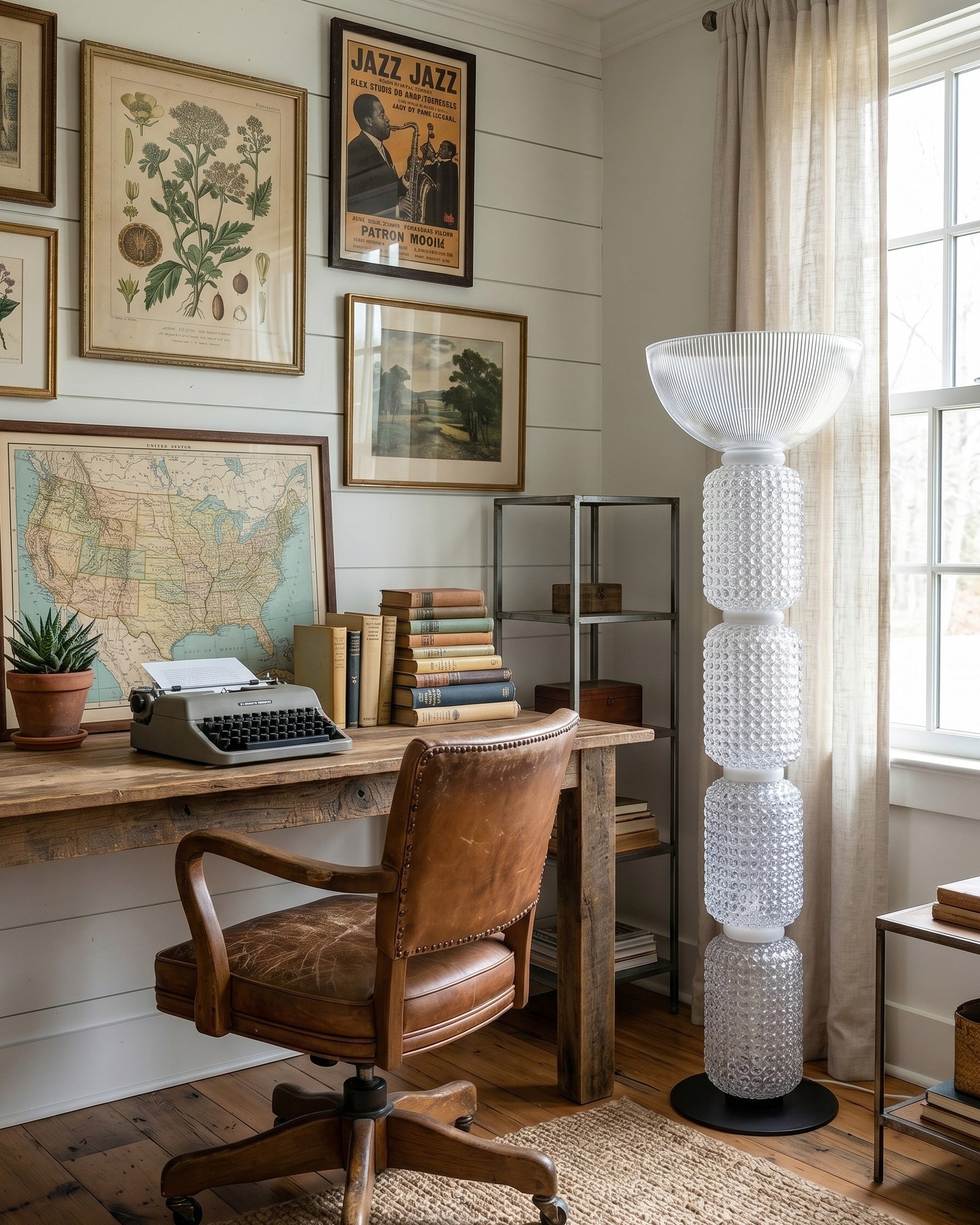 Hollis Textured Floor Lamp