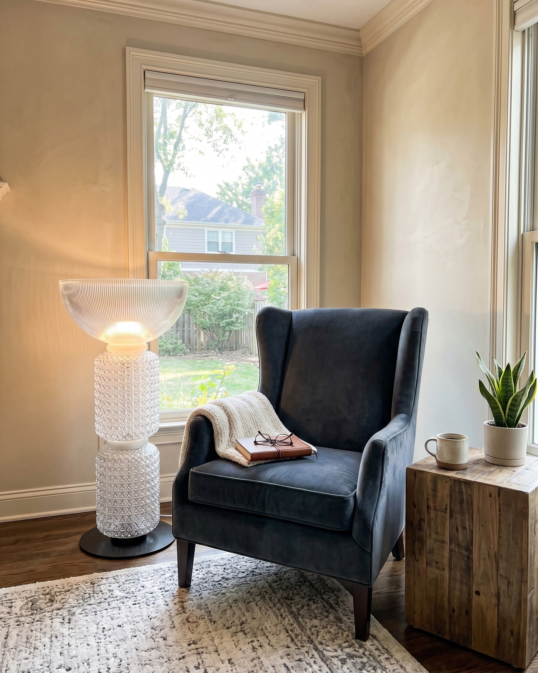 Hollis Textured Floor Lamp
