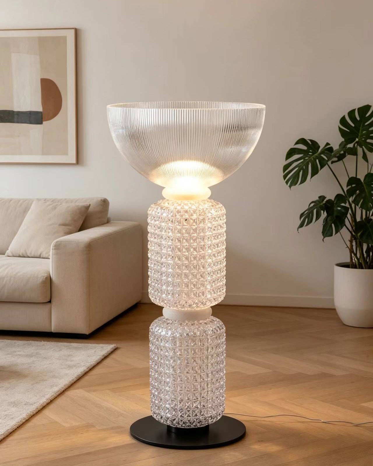 Hollis Textured Floor Lamp