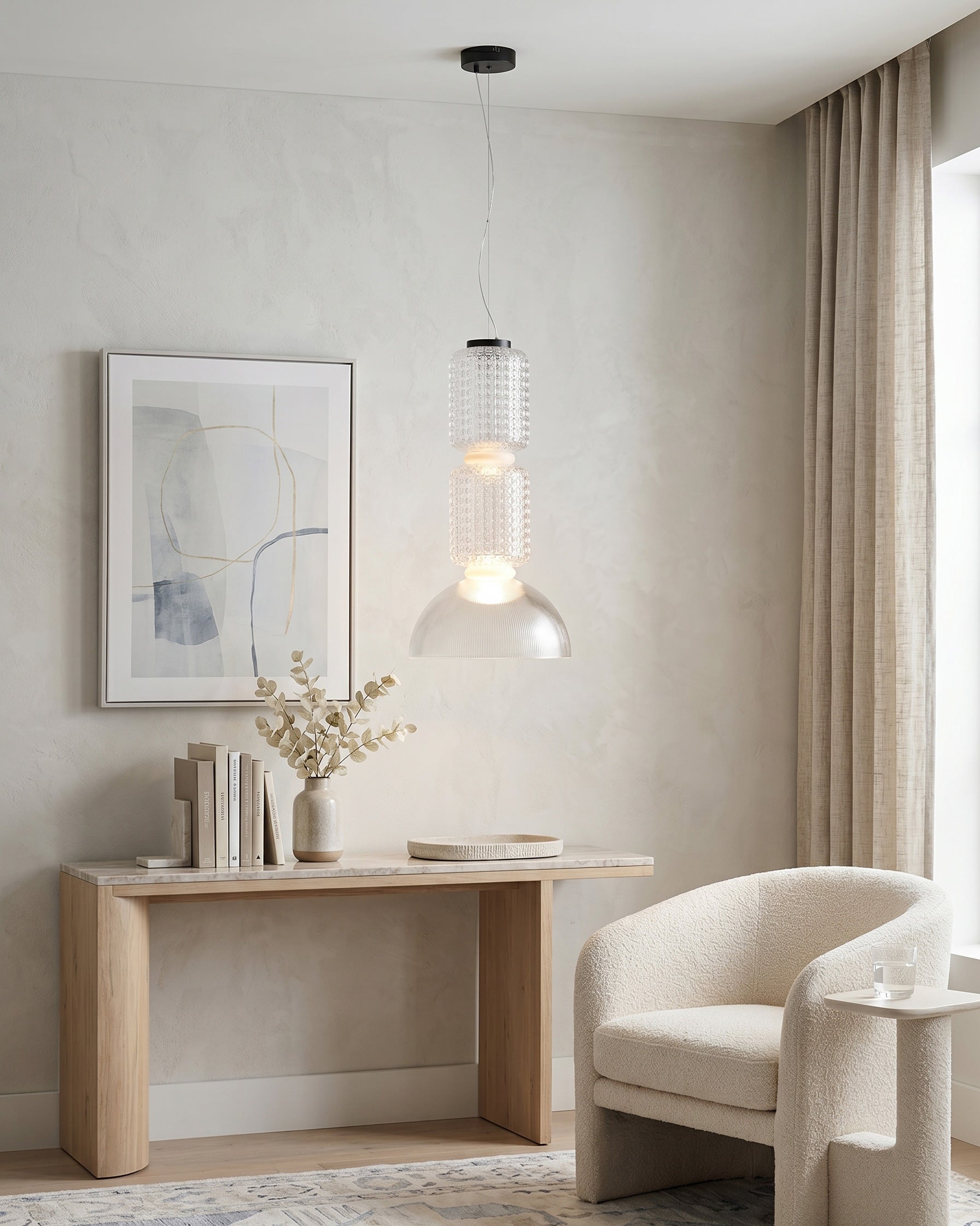 Hollis Textured Pendant Light