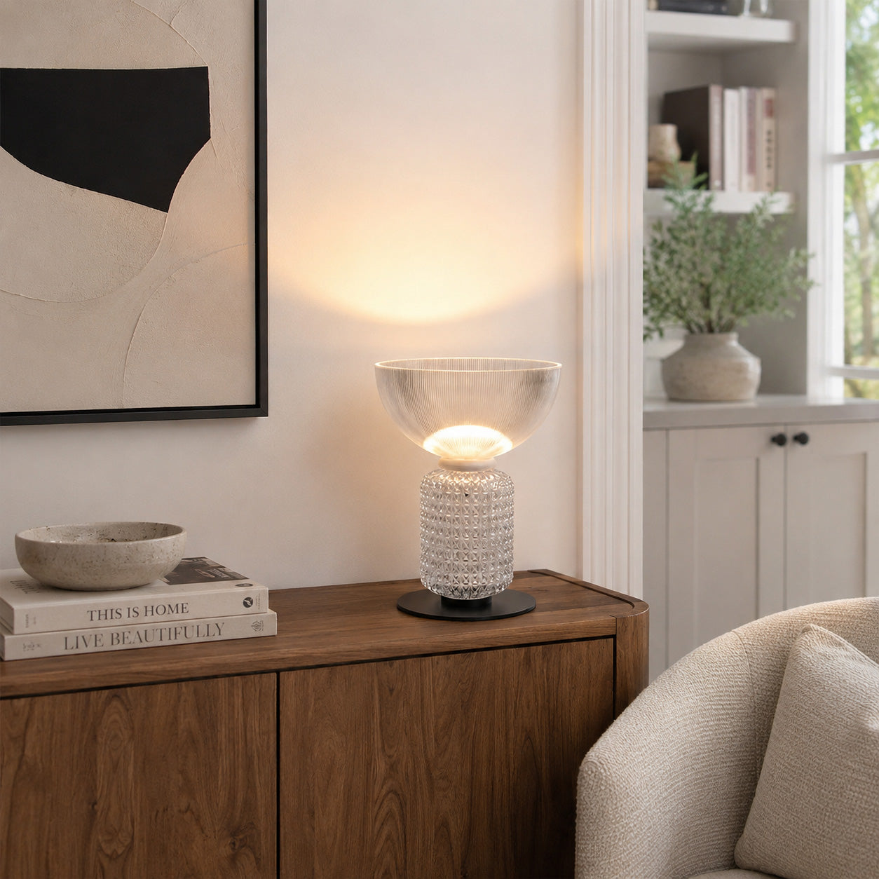 Hollis Textured Table Lamp