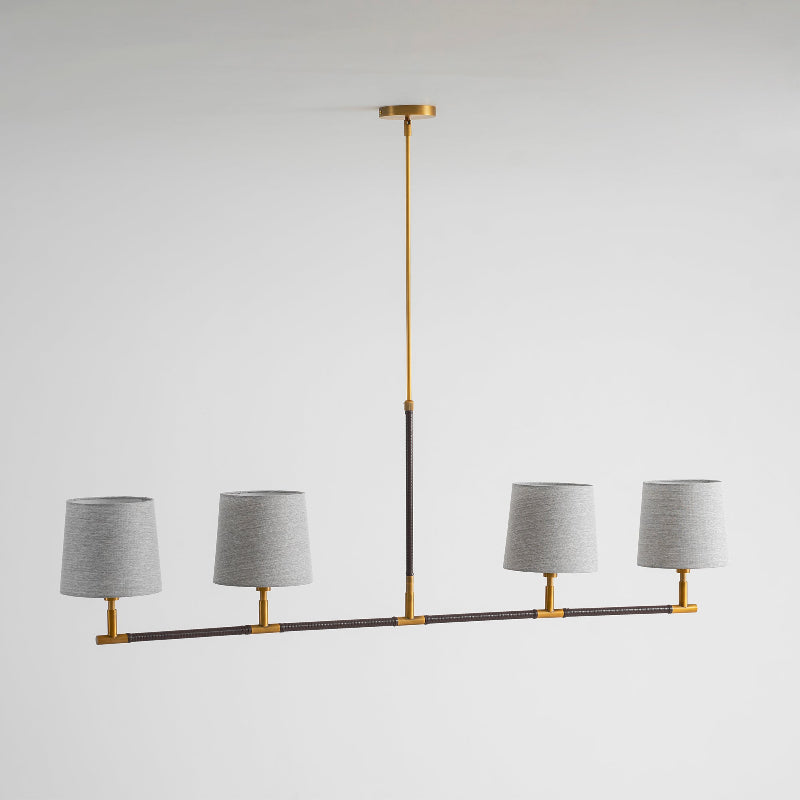 Huxley Linear Fabric Chandelier
