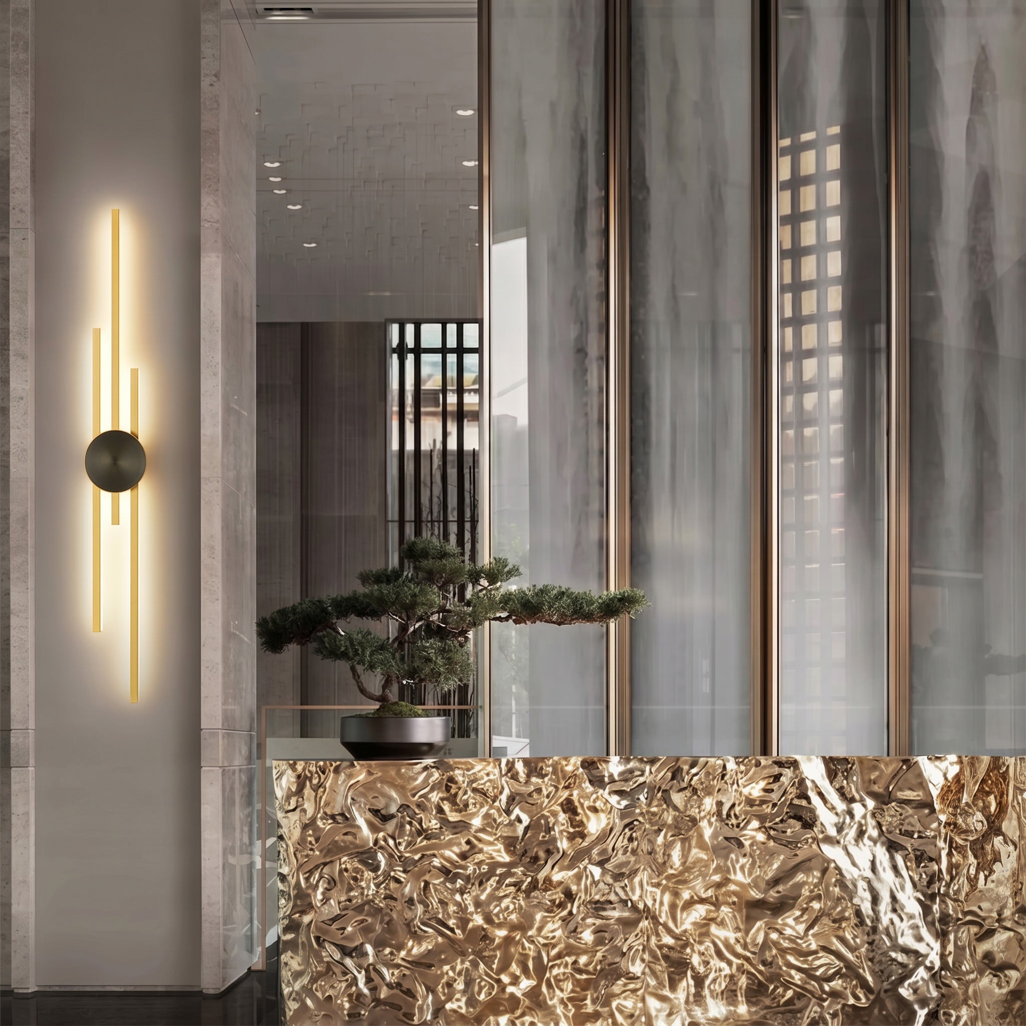 Idra Brass Wall Sconce