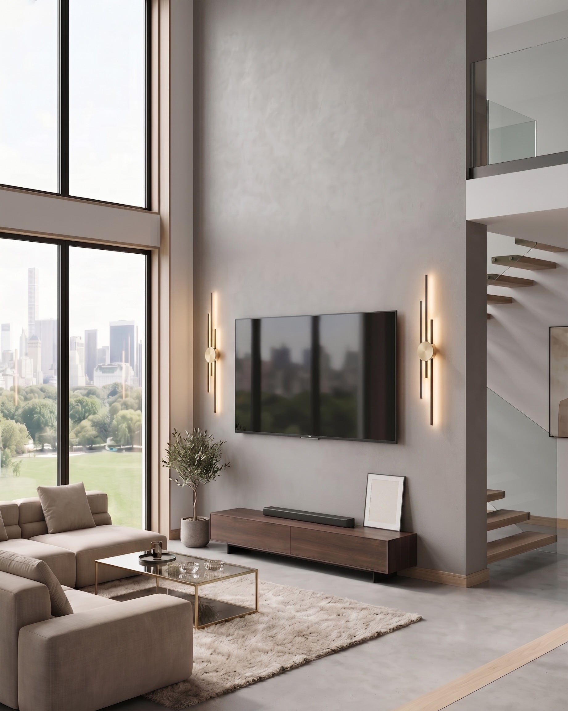 Idra Brass Wall Sconce