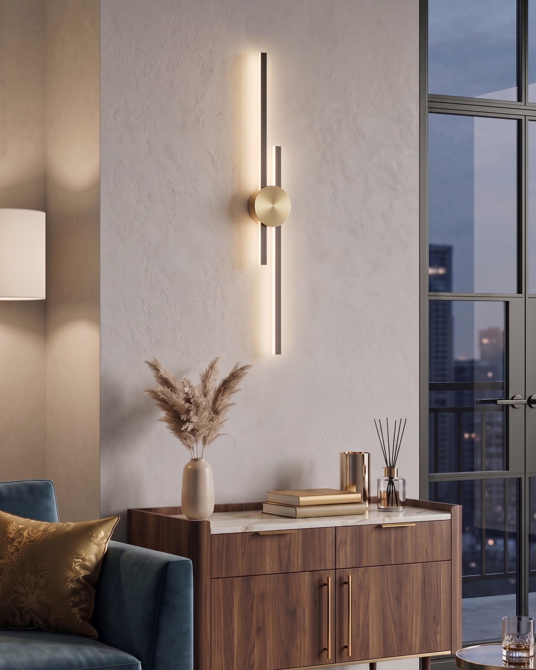 Idra Brass Wall Sconce