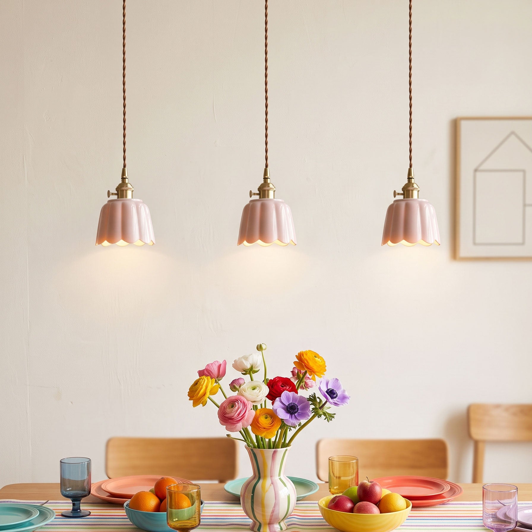 Ignacia Colored Pendant Light