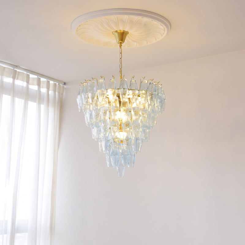 Ilona Cascading Glass Chandelier
