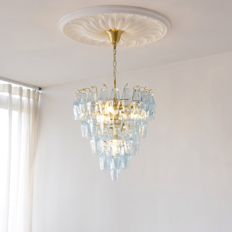 Ilona Cascading Glass Chandelier