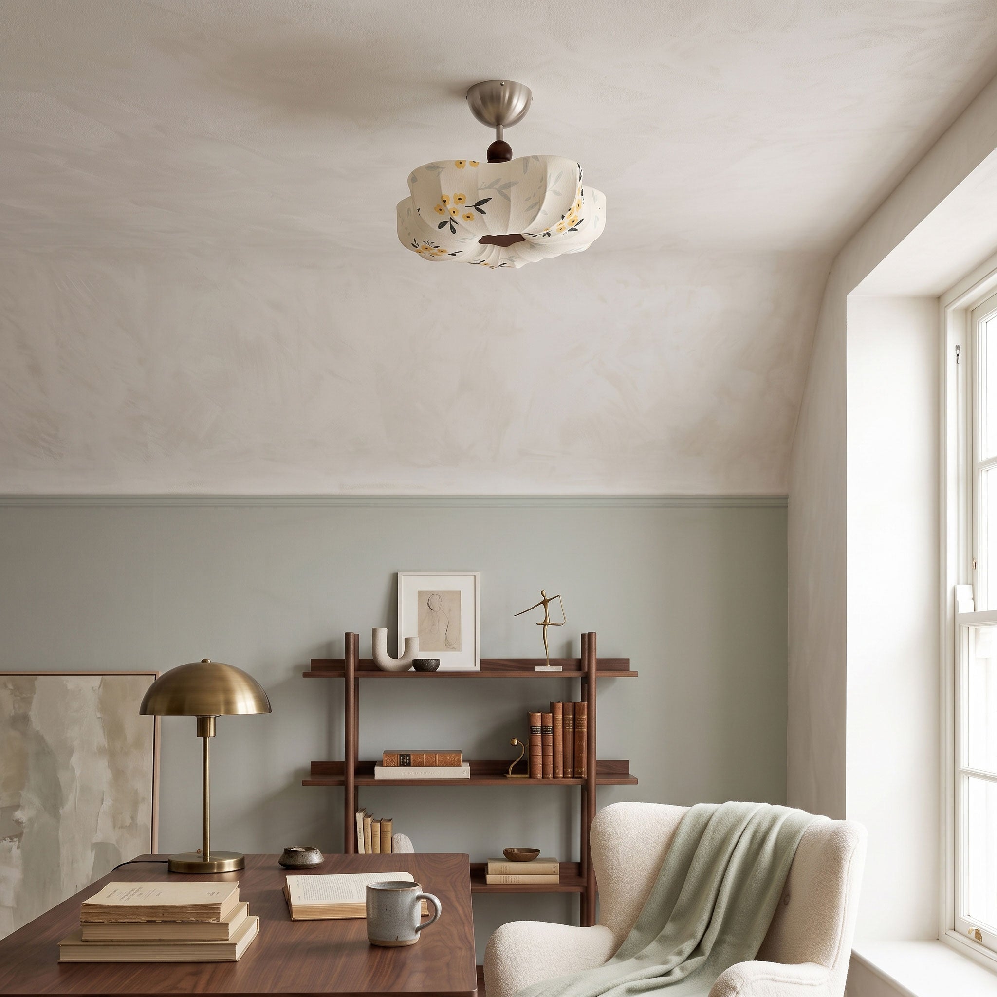 Imogen Botanical Flush Mount
