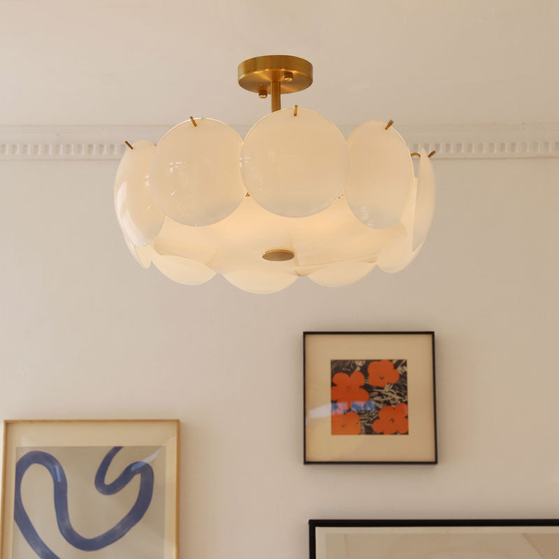 Isla Glass Flush Mount