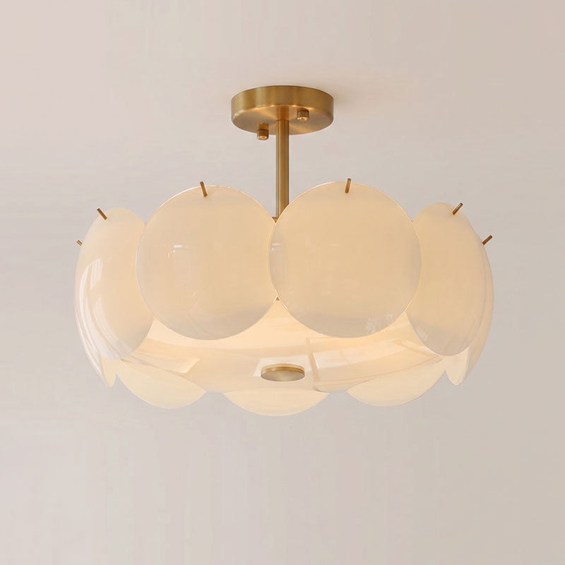 Isla Glass Flush Mount