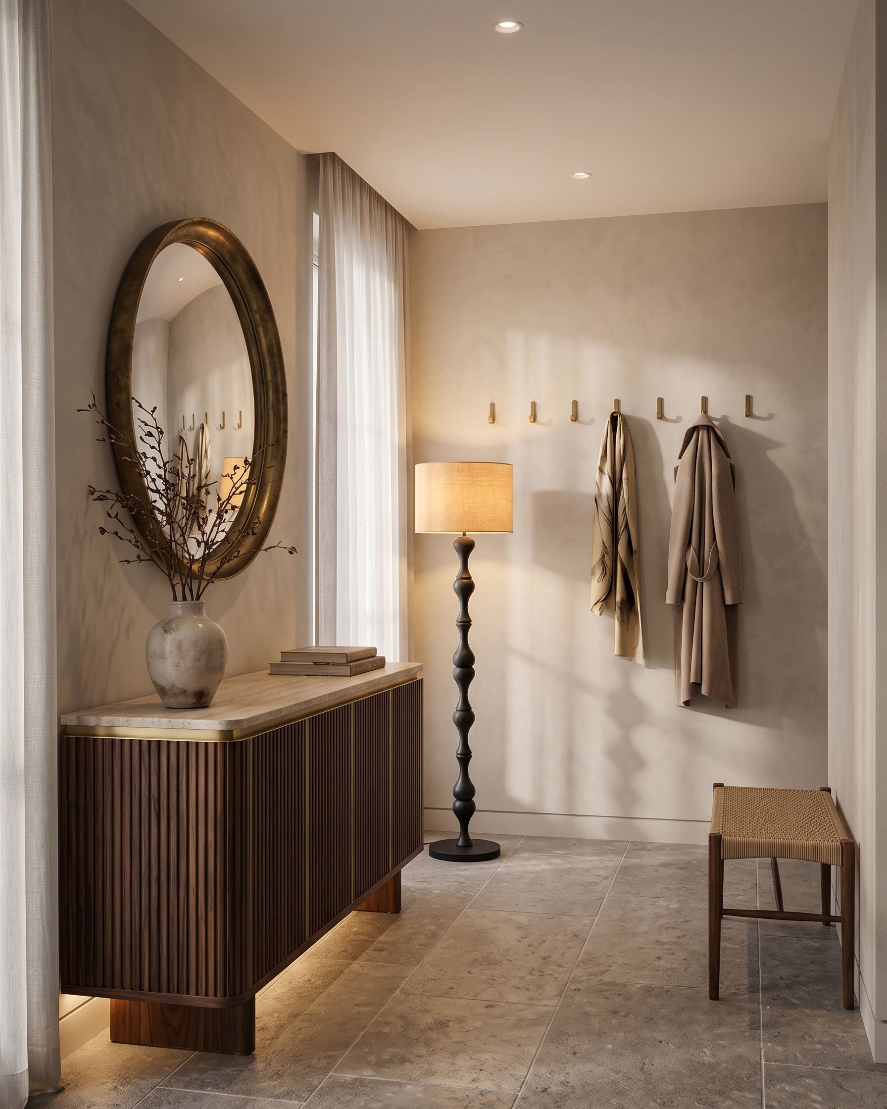 Jarvis Stacked Floor Lamp