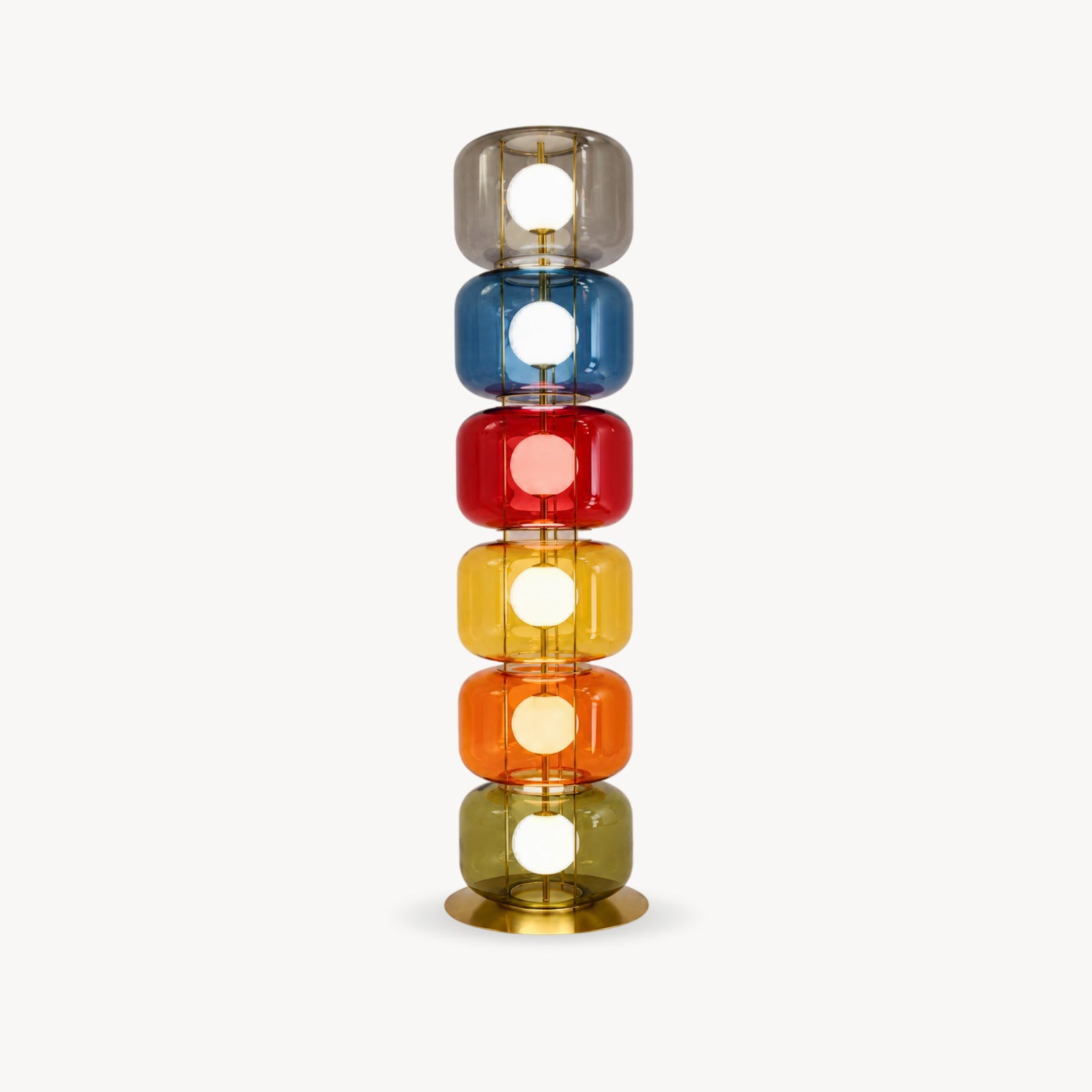 Jasper Colorblock Floor Lamp