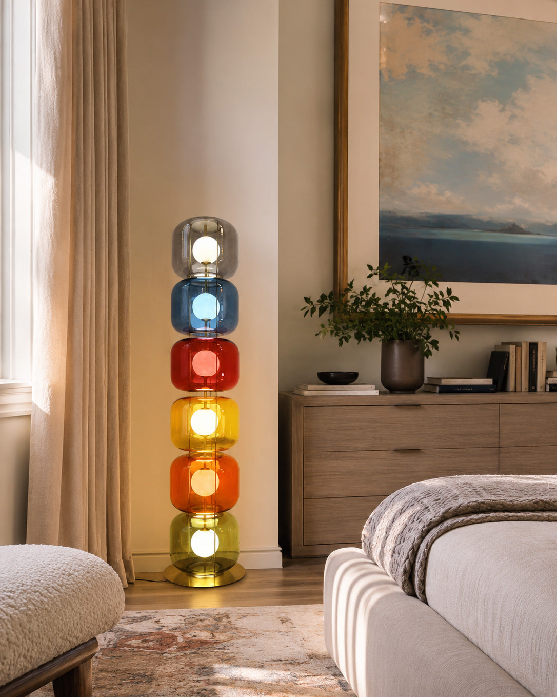 Jasper Colorblock Floor Lamp
