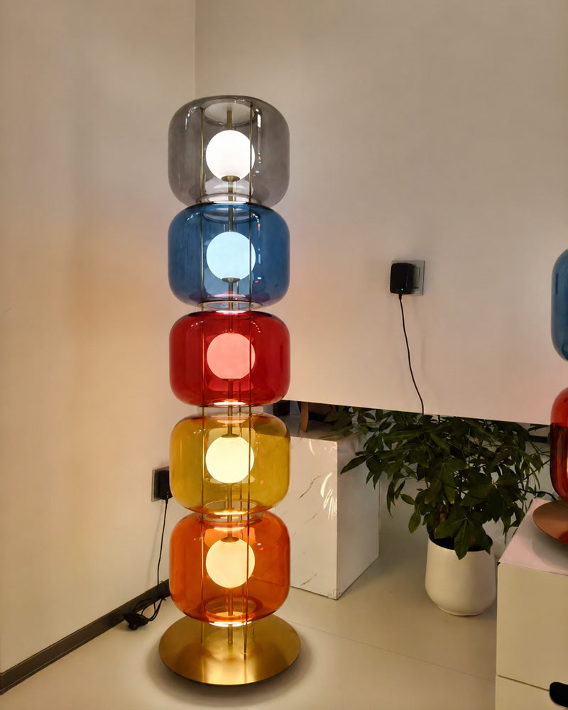 Jasper Colorblock Floor Lamp