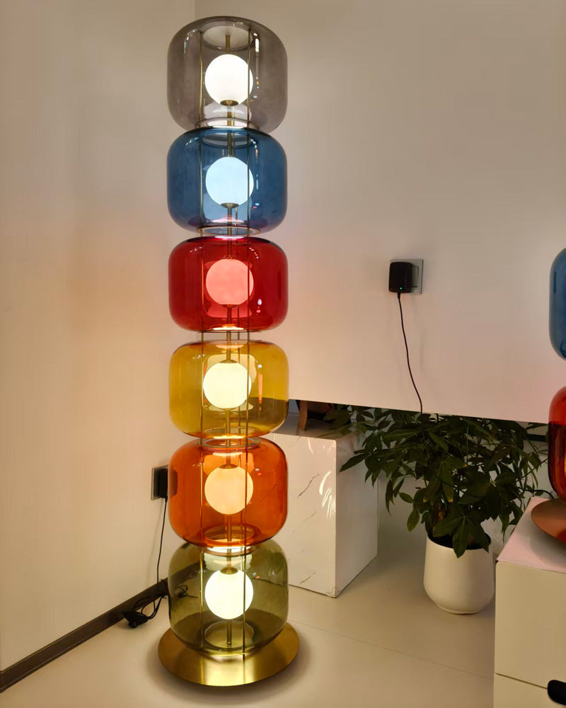 Jasper Colorblock Floor Lamp