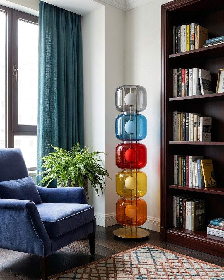 Jasper Colorblock Floor Lamp