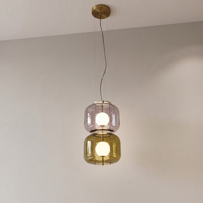 ∅ 11.8″ x H 20.1″ (Green + Amber glass)