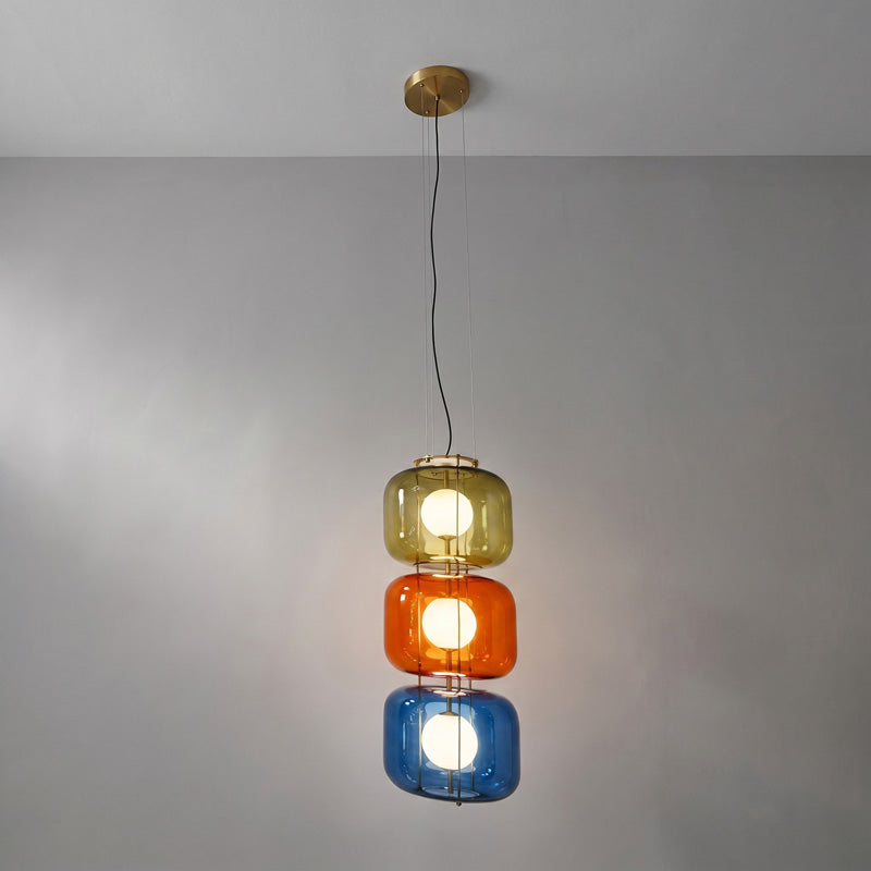 Jasper Colorblock Pendant Light