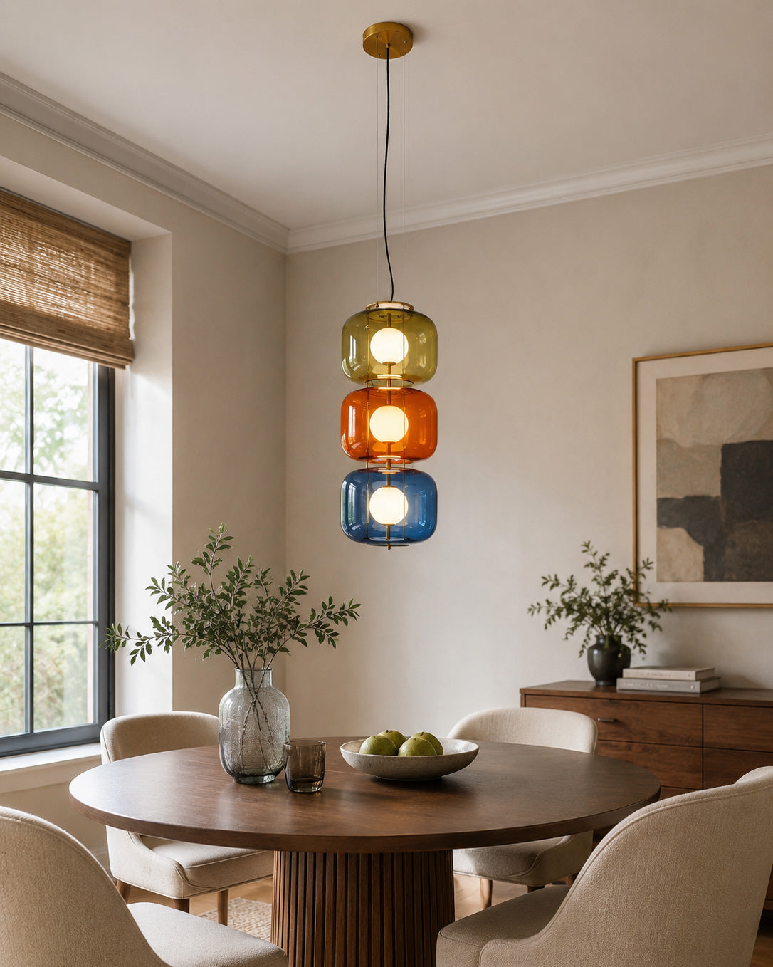 Jasper Colorblock Pendant Light