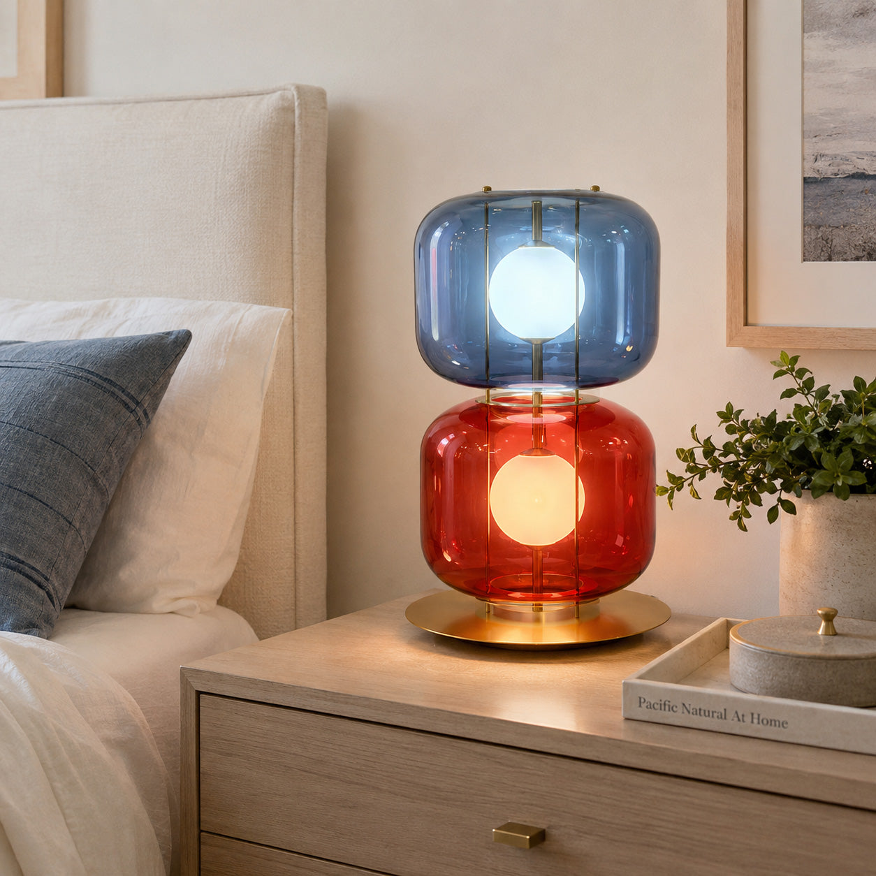 Jasper Colorblock Table Lamp