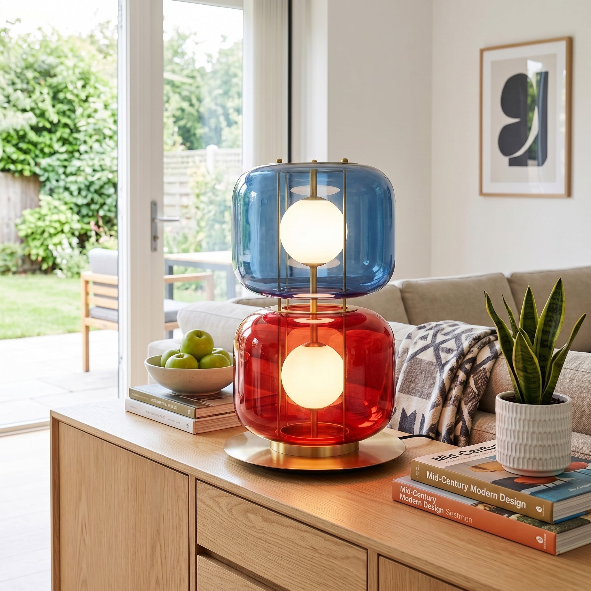 Jasper Colorblock Table Lamp