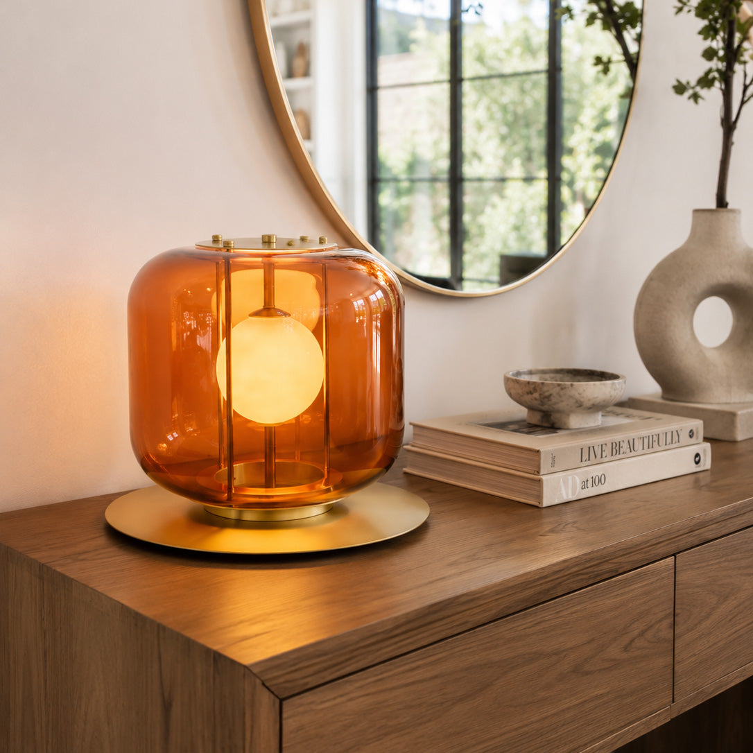 Jasper Colorblock Table Lamp