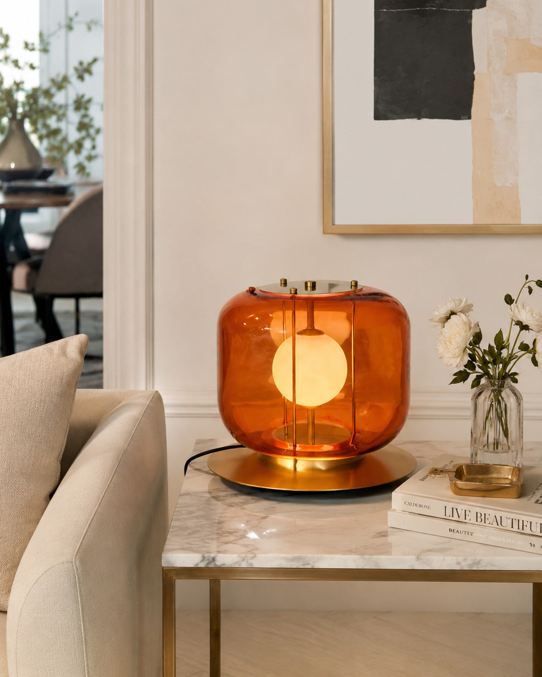 Jasper Colorblock Table Lamp