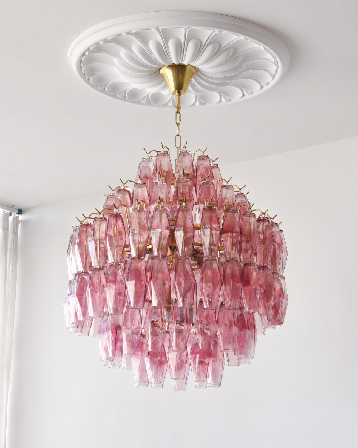 Kroonluchter Jessamine Cascading Fluted