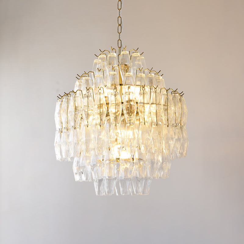 Kroonluchter Jessamine Cascading Fluted