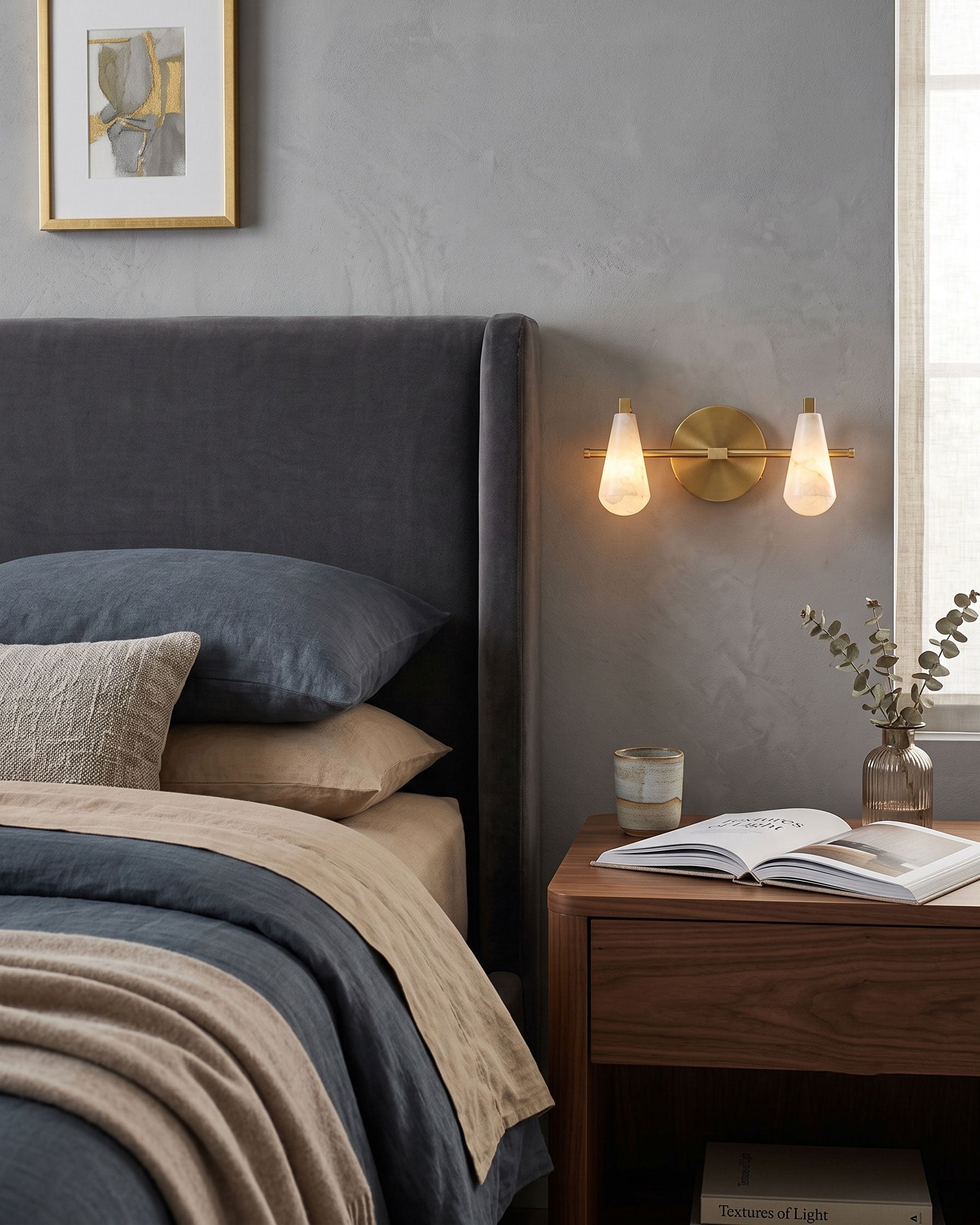 Jethro Alabaster Wall Sconce