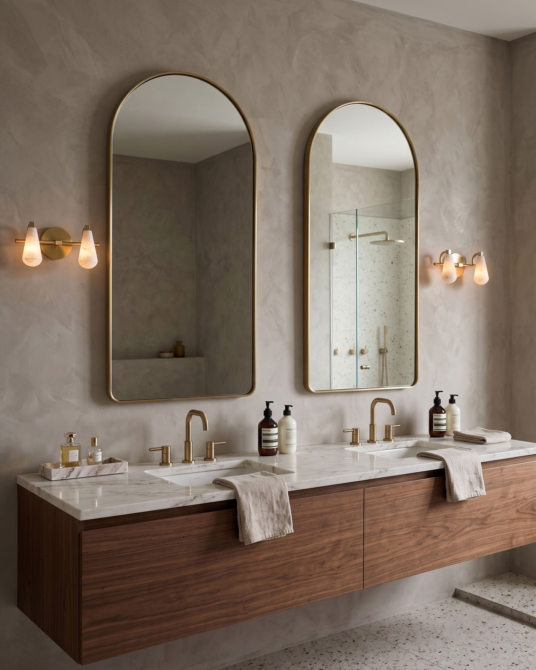 Jethro Alabaster Wall Sconce