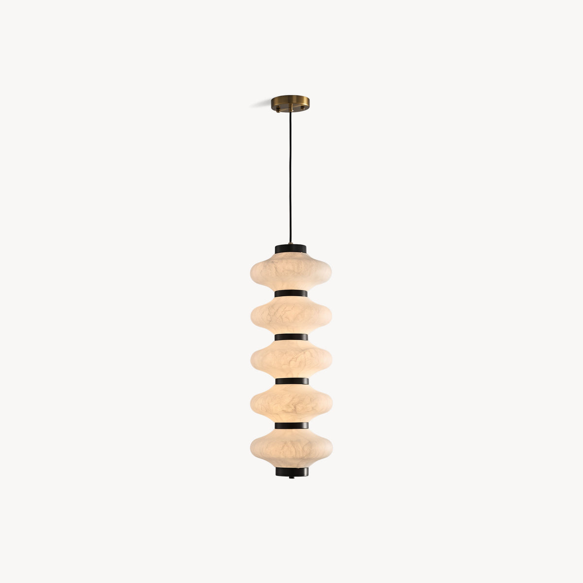 Jett Mulberry Silk Pendant Light