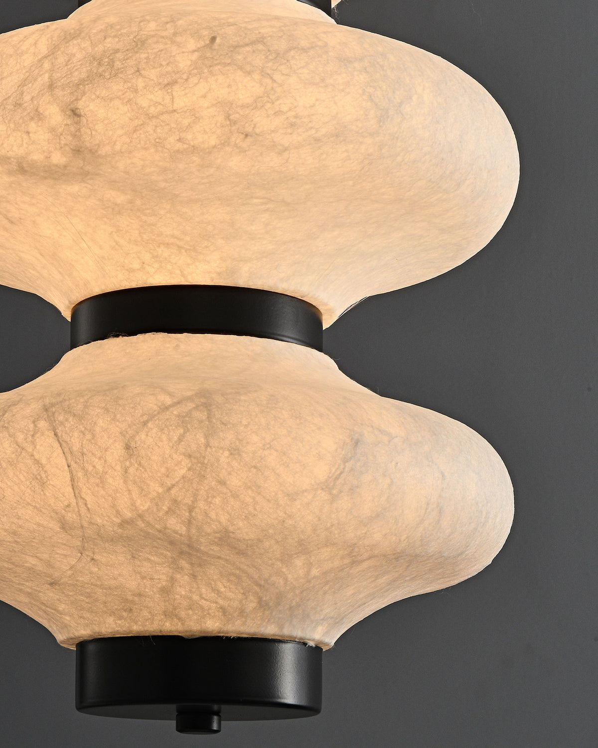 Jett Mulberry Silk Pendant Light