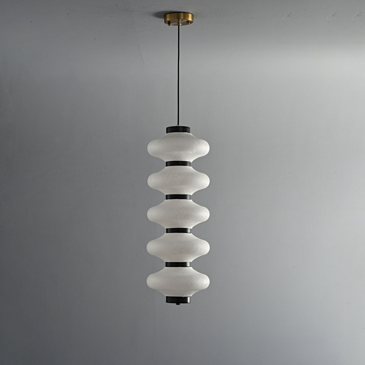 Jett Mulberry Silk Pendant Light