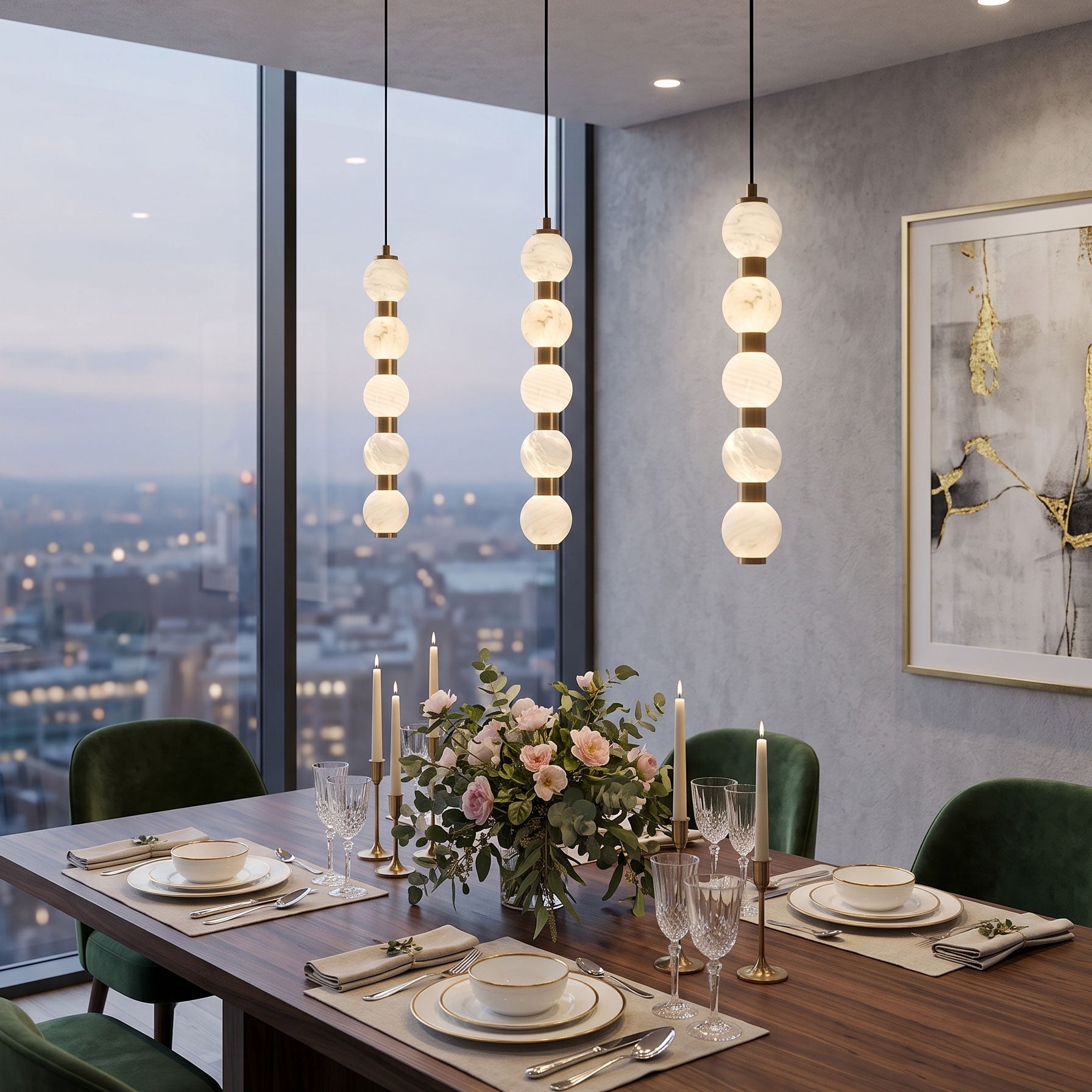Jorah Stacked Pendant Light