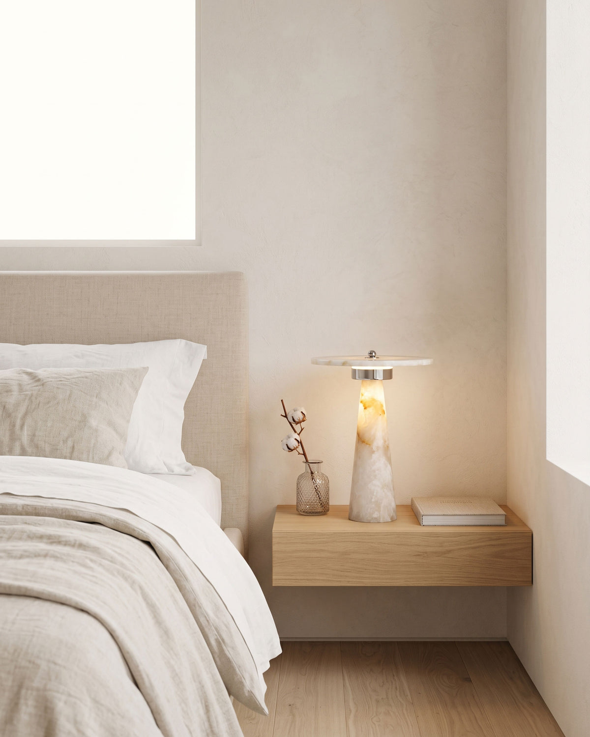 Jory Alabaster Table Lamp