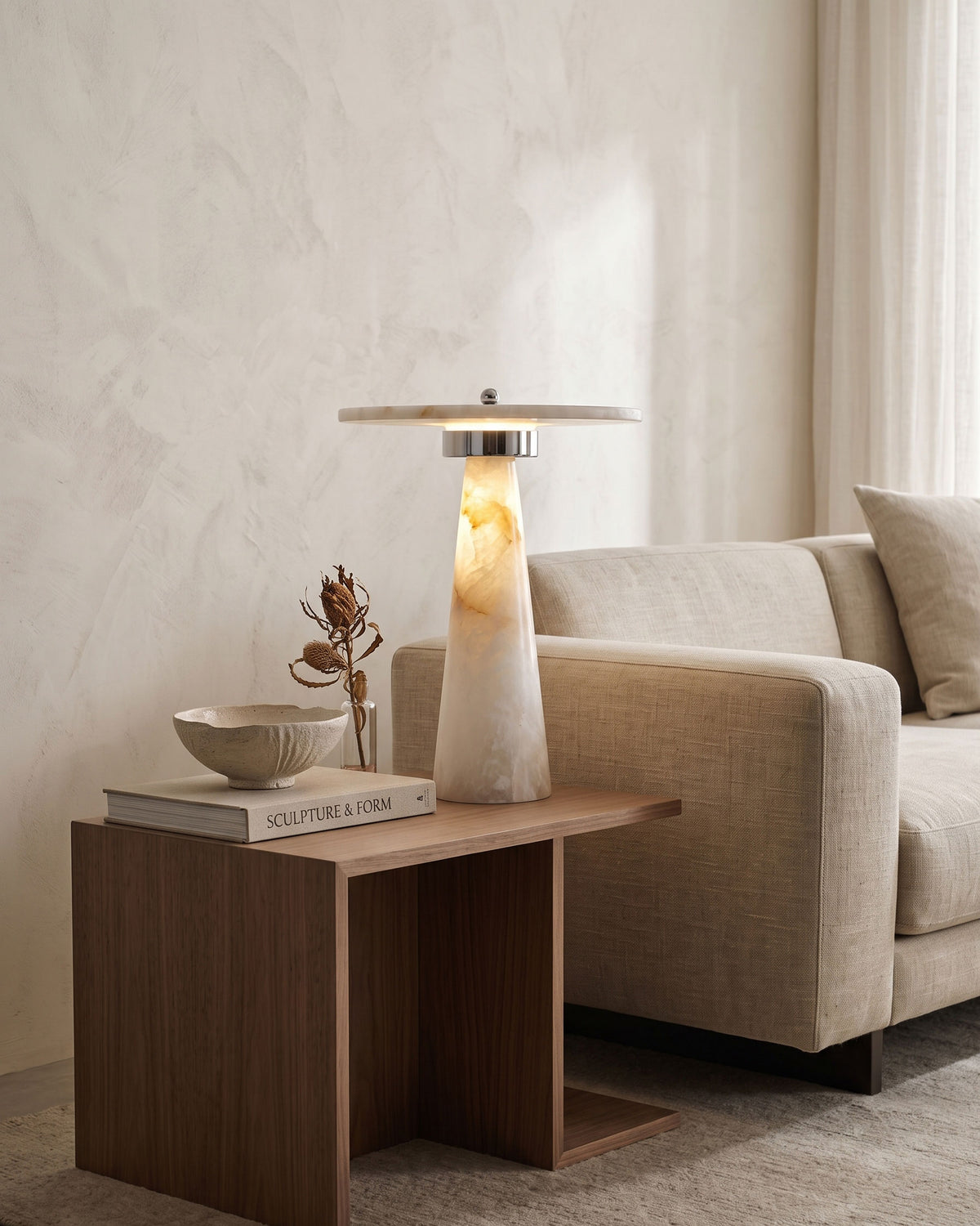 Jory Alabaster Table Lamp