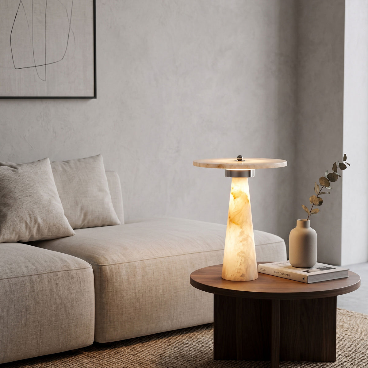 Jory Alabaster Table Lamp